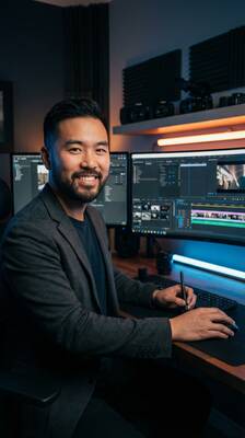 吃瓜网剪辑师王浩